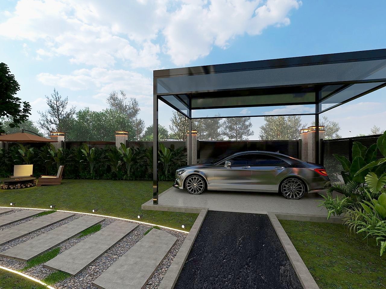Home 1 covered carport