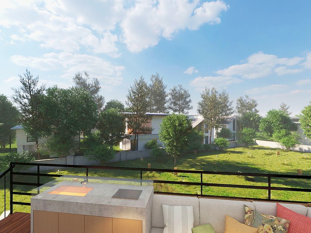 Home 1 rooftop terrace view