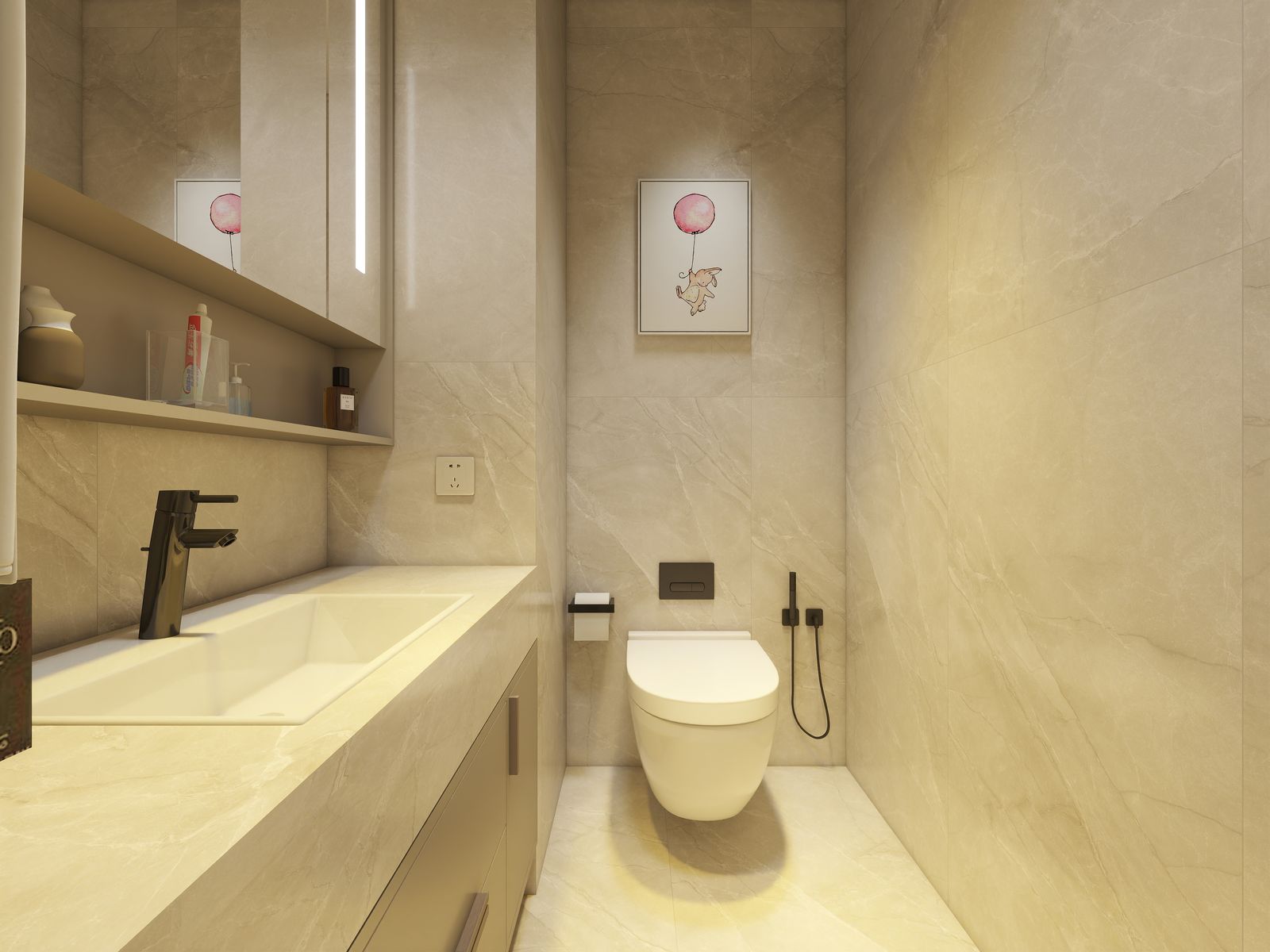 Unit 2 second-floor bath