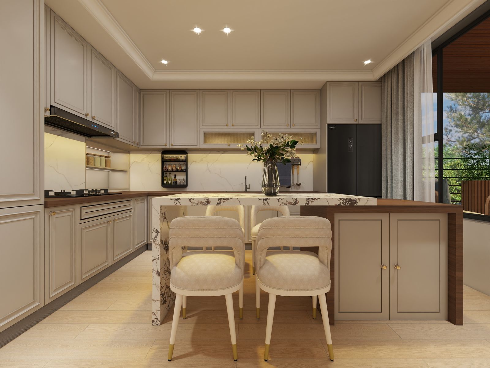 Unit 2 kitchen — view 2