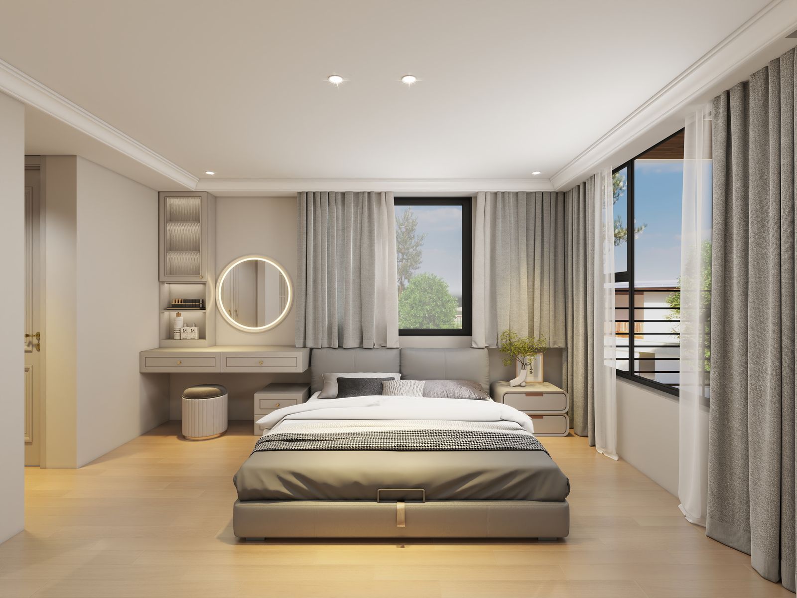 Unit 2 master bedroom