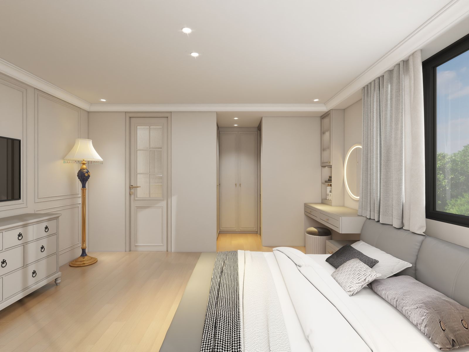 Unit 2 master bedroom — view 2
